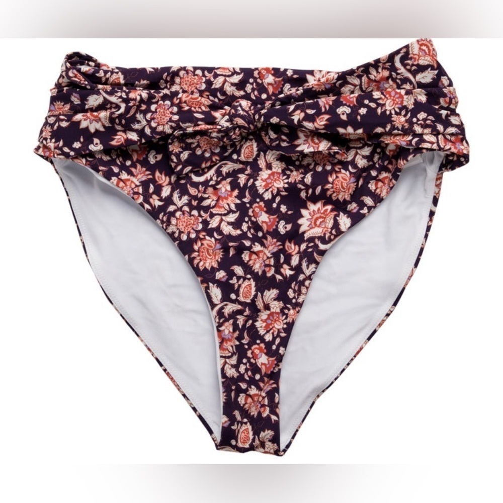 NWT Veronica Beard Azoia Bikini Bottom - Ultramarine Multi - Picture 2 of 9